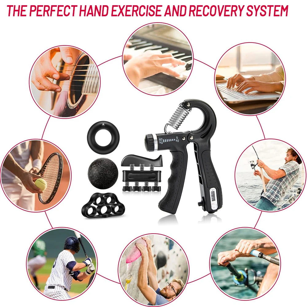 Hand and forearm trainer